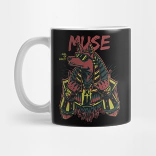 Dog Anubis Muse Band Mug